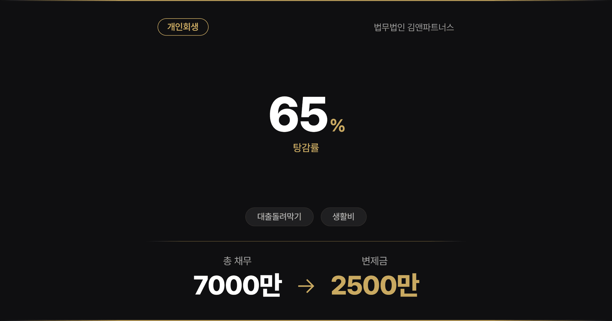 [카드돌려막기] 생활비 채무가 쌓여 개인회생을 신청하게 된 의뢰인 사례