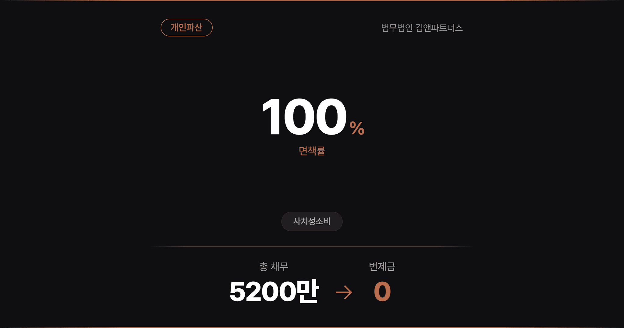 [자녀명의 신용카드 문제] 경제적 공동생활로 재량면책 받은 사례