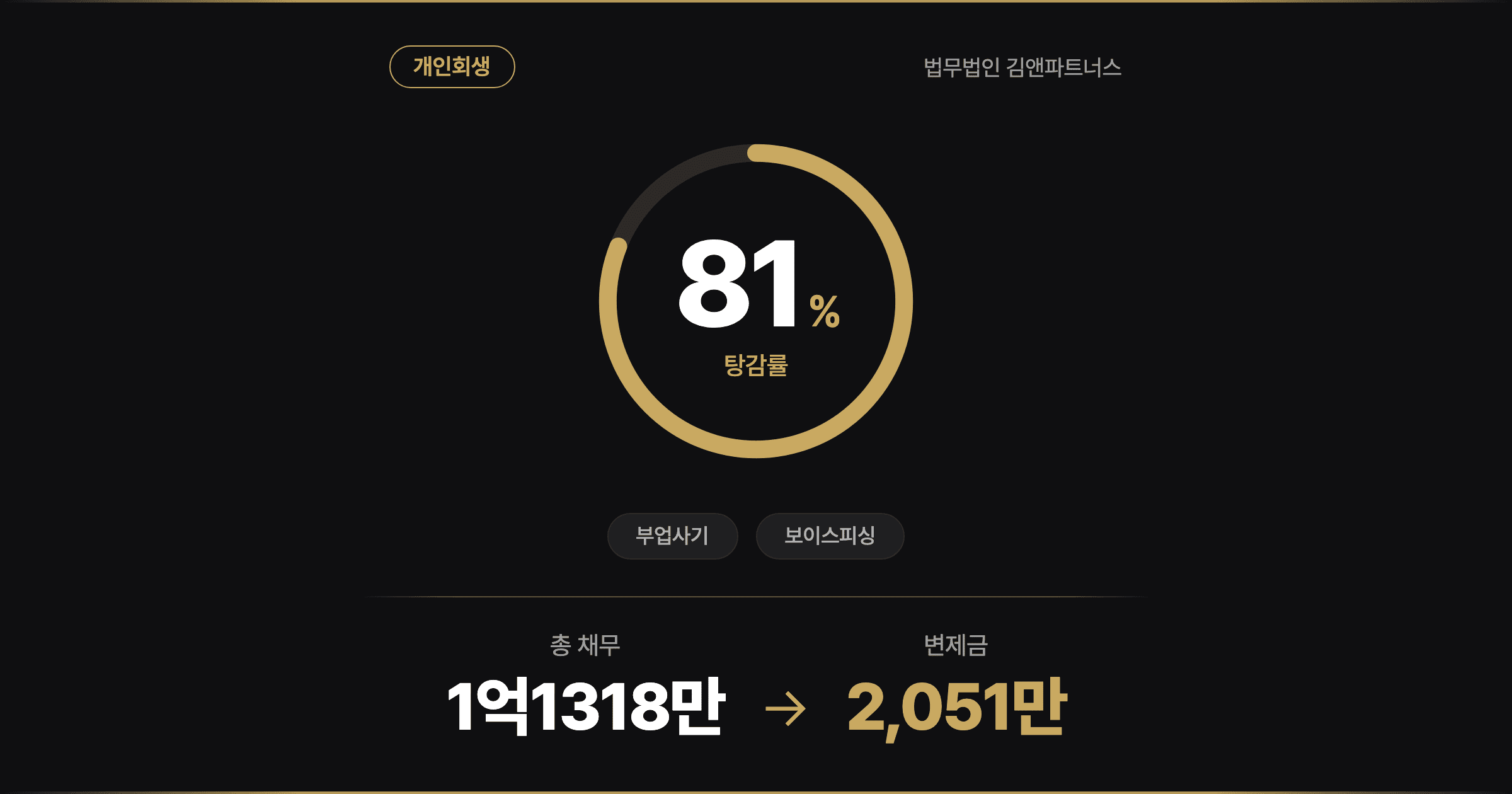 [81% 탕감] 인스타 부업 광고에 속아 날린 6,500만원, 다시 일어선 개인회생